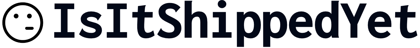 IsItShippedYet Logo